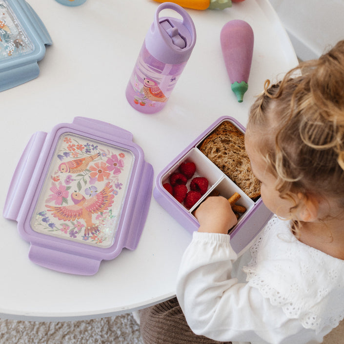 Lunchbox bento birds of a featherLB55b