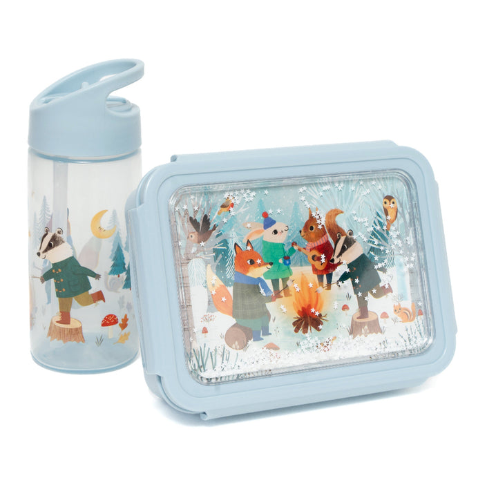 Lunchbox bento bonfire animalsLB52h