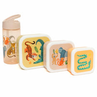 Lunchbox set upside down animalsLB56f