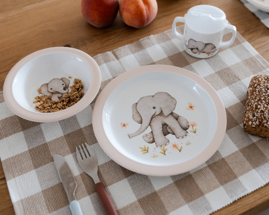 Melamine bowl elephant MB18g