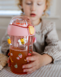 Sparkling fruits drinking bottle