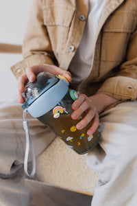 Sparkling sky drinking bottle