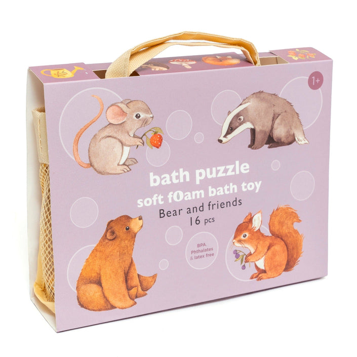 Soft foam bath puzzle bear and friendsPMBT4