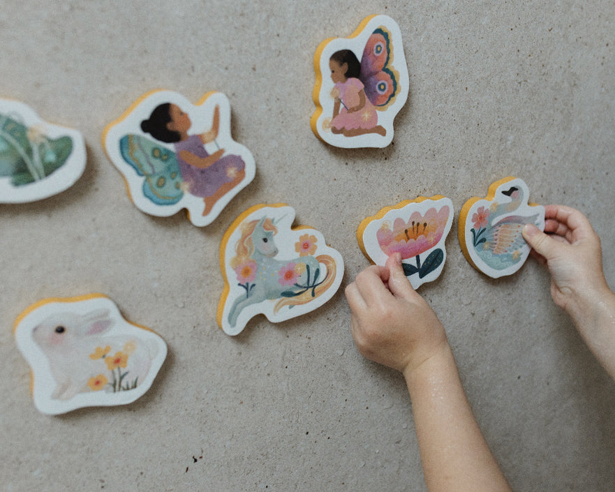 Soft foam bath puzzle fairyPMBT6j