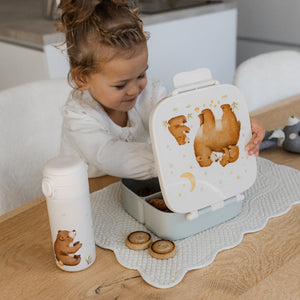 Stainless steel insulated drinking bottle bear and stars VSB6b