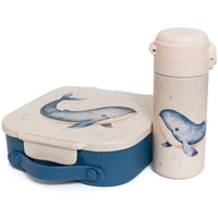 Stainless steel insulated drinking bottle whale VSB7g