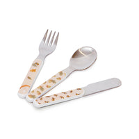 Cutlery set bear sage