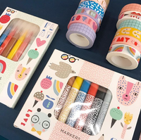 12 felt tip markers 6 yrs+