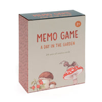Memo game a day in the garden / 3 yrs+