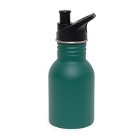 Stainless steel drinking bottle pine green