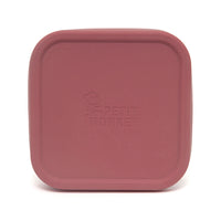 Stainless steel lunchbox Lucy mahogany rose