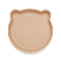 Silicone suction plate bear honey