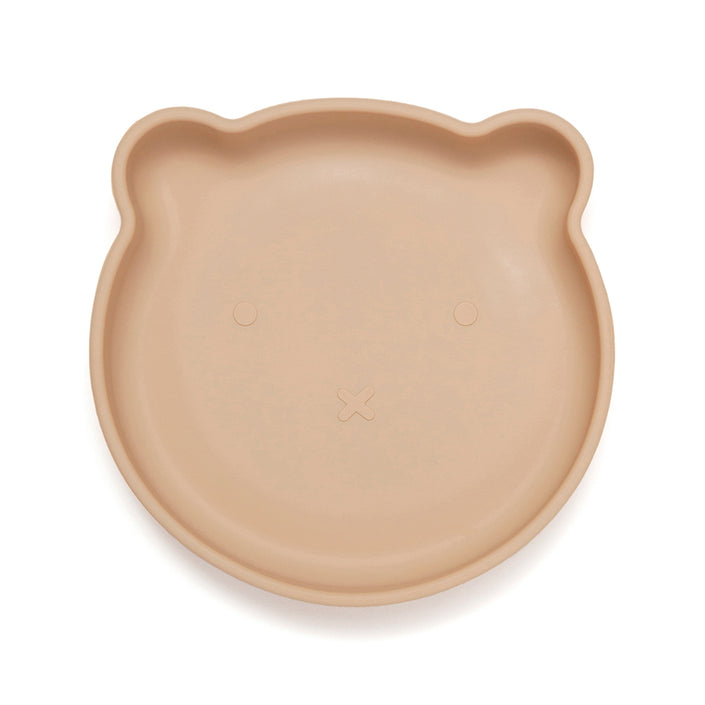 Silicone suction plate bear honey