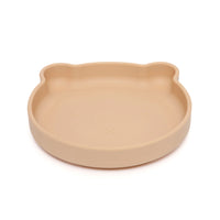 Silicone suction plate bear honey