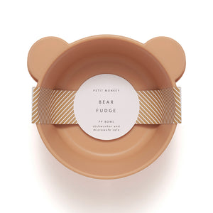 Petit Monkey bowls bear fudge