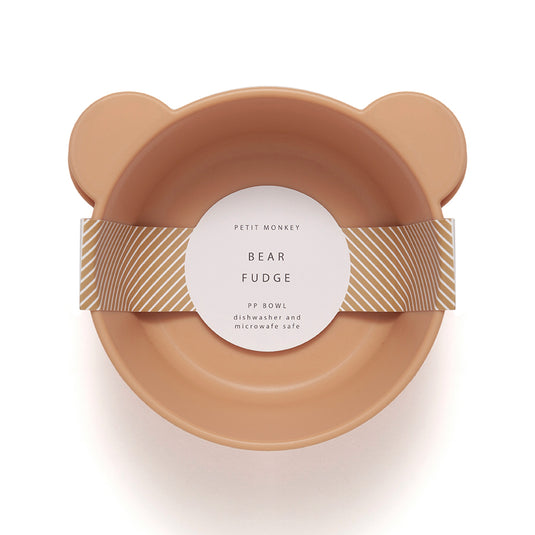 Petit Monkey bowls bear fudge
