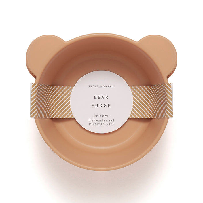 Petit Monkey bowls bear fudge