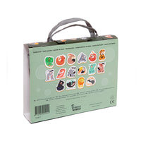 Soft foam bath puzzle wild animals