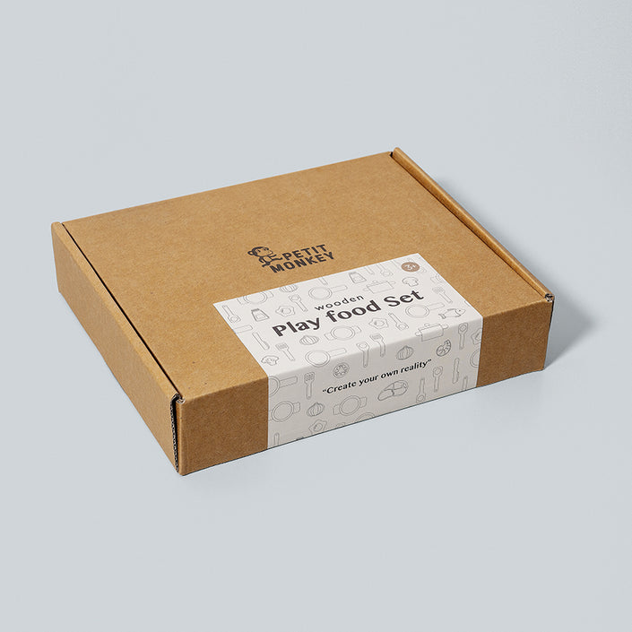 Wooden diner play set