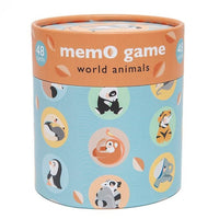 Memo game world animals / 3 yrs+