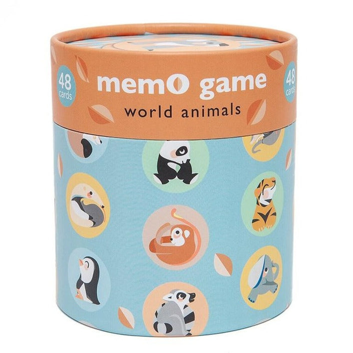 Memo game world animals / 3 yrs+