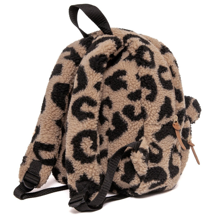Backpack teddy leopard