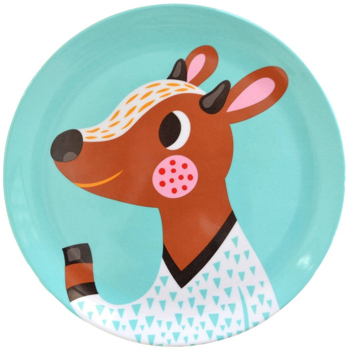 Melamine plate fawn