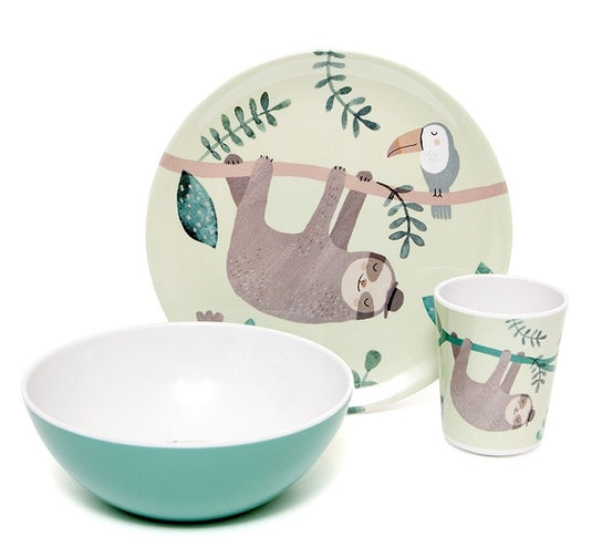 Melamine bowl sloth