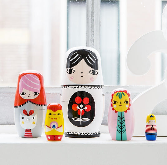 Nesting dolls Fleur & Friends