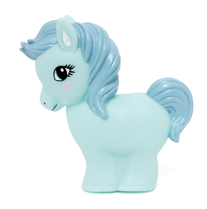 Horse night light light blue