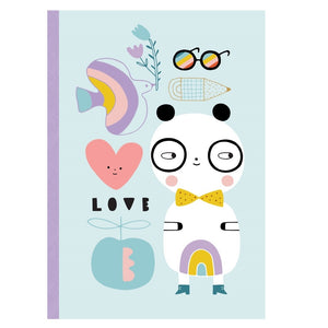 Notebook Panda love