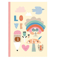 Notebook Rainbow girl