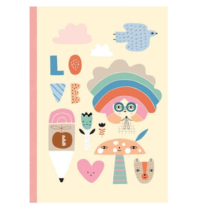 Notebook Rainbow girl