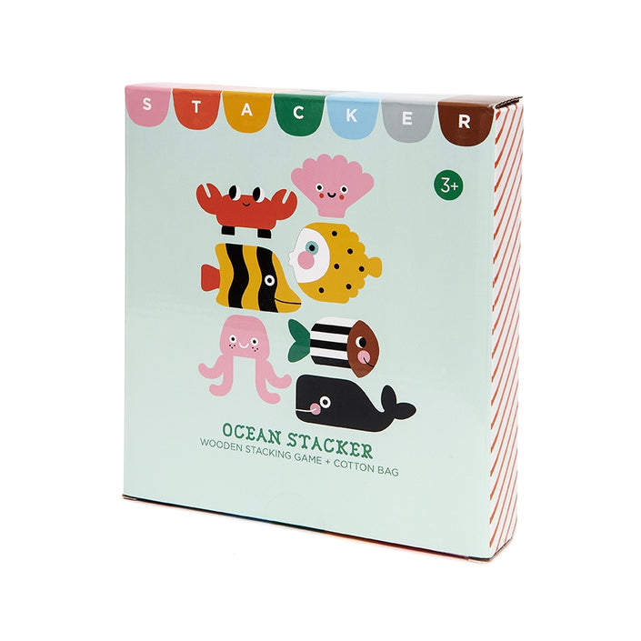 Wooden ocean stacker