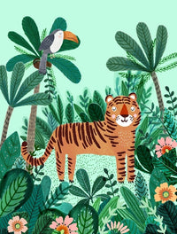 Poster Tiger 50 x 70 cm