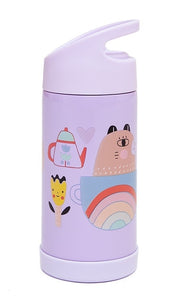 Stainless steel drinking bottle apple of my eye