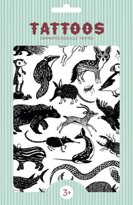 Tattoos Black animals