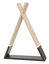 Tipi shelf black
