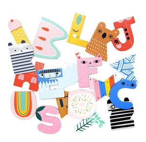 Wooden letter K - koala