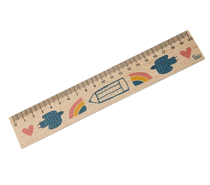 Wooden ruler – Petit Monkey